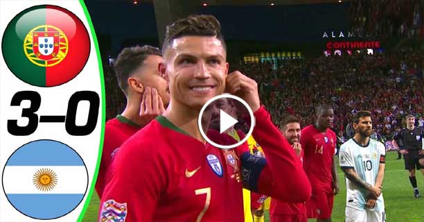 Portugal 3-0 Argentina All Goals and Highlights HD