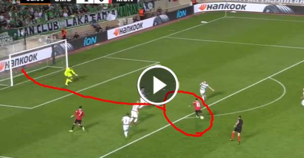 Omonia 1 – [1] Manchester United Marcus Rashford Excellent Goal
