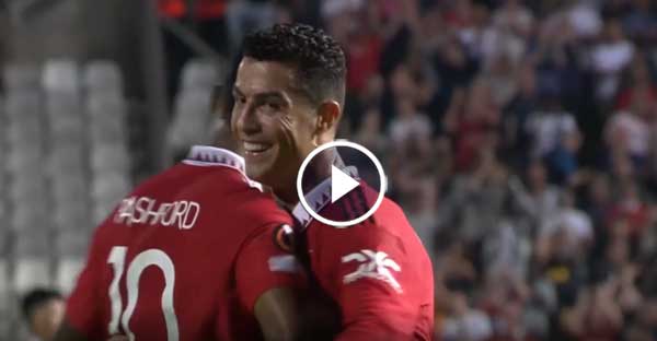 Omonia 2 – [3] Man. United Marcus Ronaldo Assist Rashford Amazing Goal