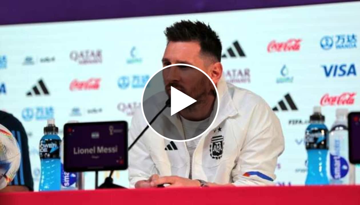 ?Leo Messi FIFA WC 2022 Press Conference Before Argentina vs Saudi Arabia!
