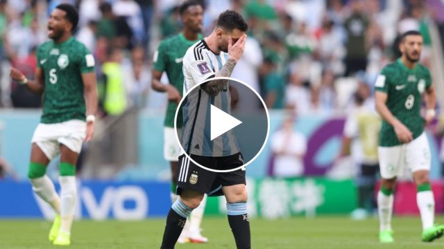 Messi Disallowed Goal vs Saudi Arabia