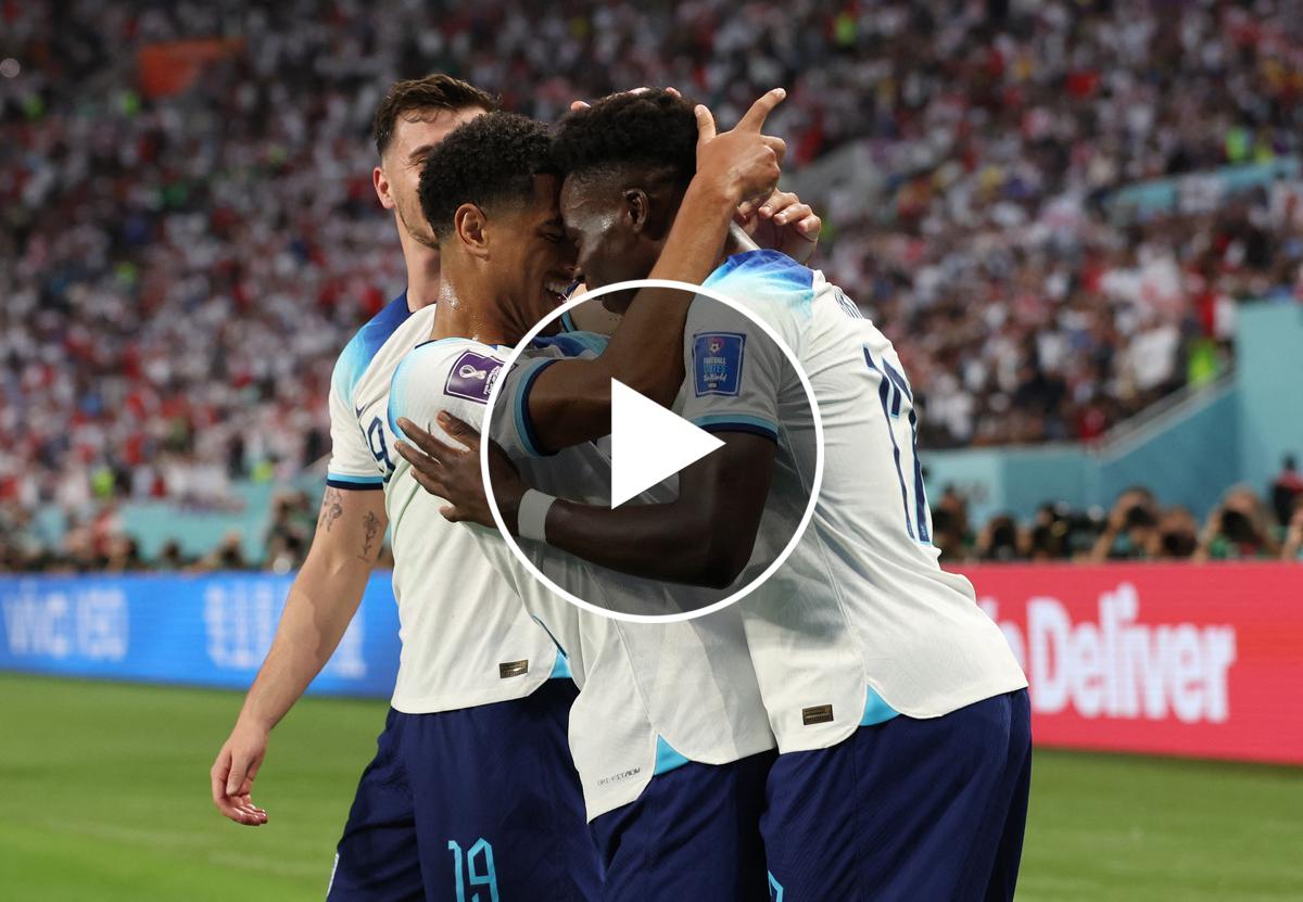 Saka 2nd Goal | England Vs Iran 4-0 | Goals & Highlights | FIFA World Cup 2022