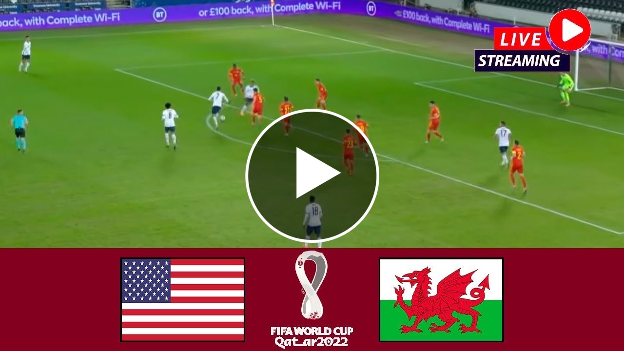 USA vs Wales LIVE | FIFA World Cup 2022 Football | Match Today