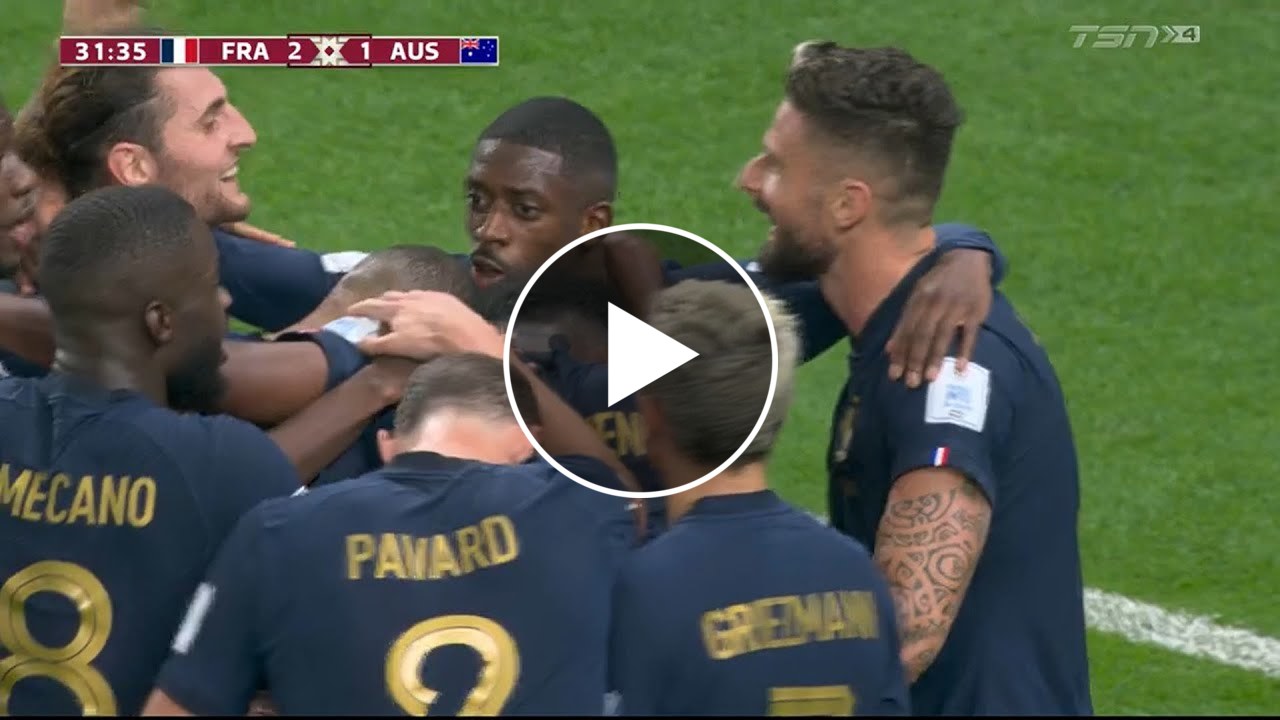 Olivier Giroud Amazing Goal France vs Australia [2]-1