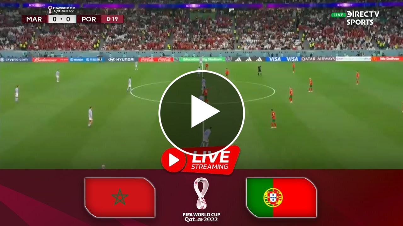 Morocco Vs Portugal LIVE 1/4 Final World Cup 2022