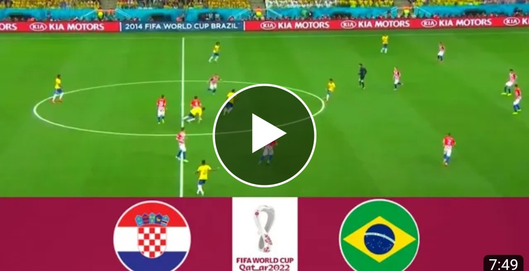 Croatia Vs Brazil LIVE 1/4 Final World Cup 2022