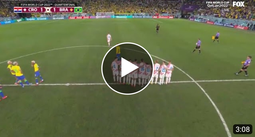 Croatia [2] – 1 Brazil After Penalty Kicks Croatia Go 1/2 Final