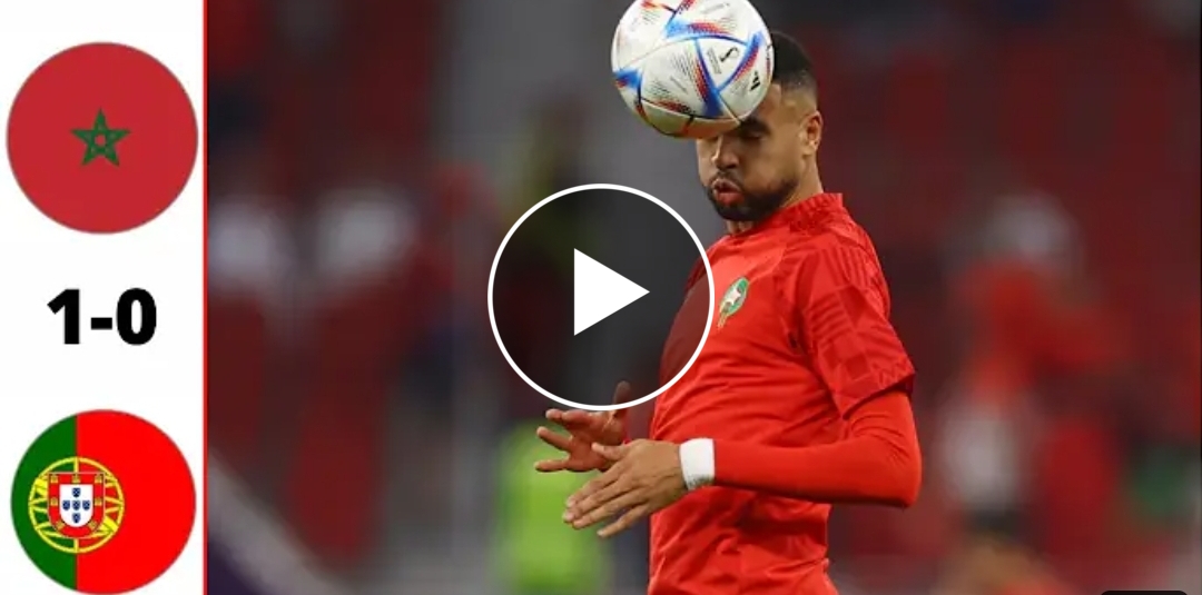Morocoo [1] – 0 Portugal Extended Highlights And Goals Morocco Goes to 1/2 Final World Cup 2022