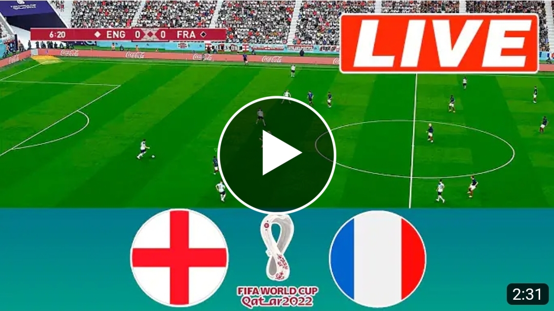 England  Vs France LIVE 1/4 FINAL World Cup 2022
