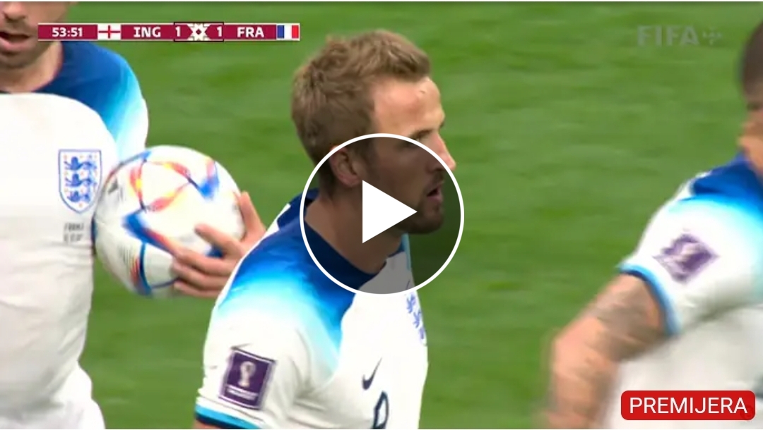 England [1] – 1 France Harry Kane Super Goal