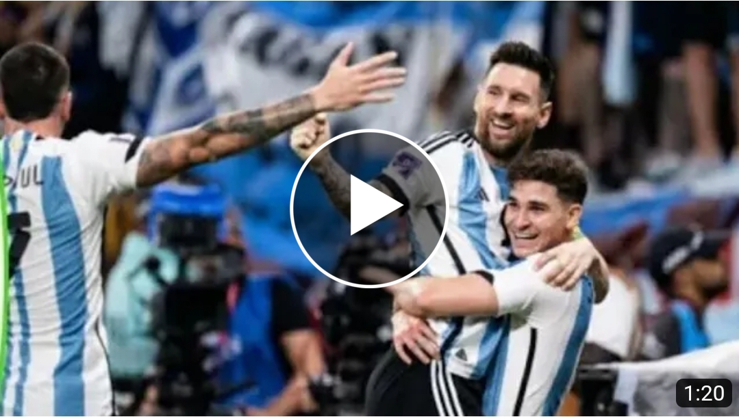Argentina [1] – 0 Croatia Lionel Messi Amazing Goal
