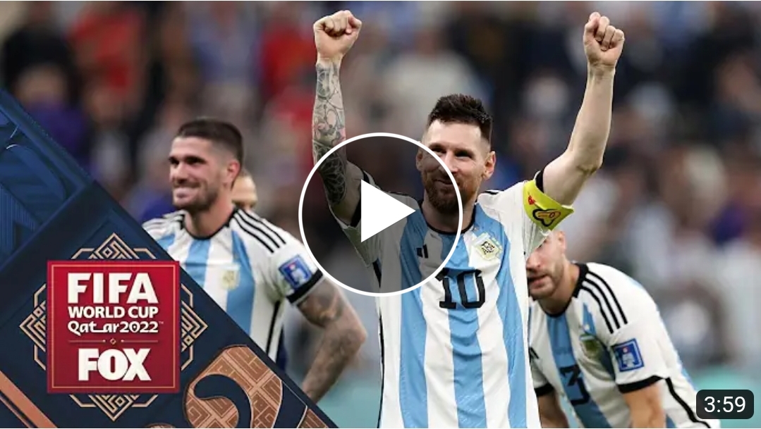 Argentina [1] – 0 France Lionel Messi Amazing Goaaaall !!!