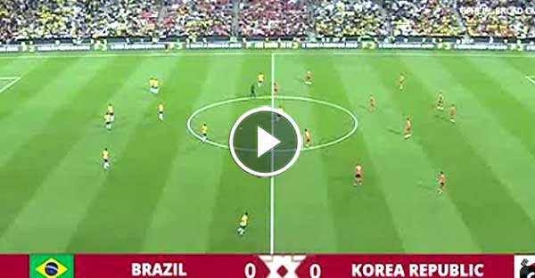 Brazil Vs South Korea LIVE STREAMING  World Cup 2022