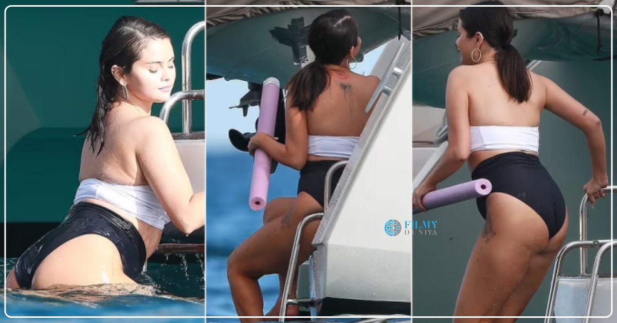 Selena Gomez has a New Year’s break on a yacht
