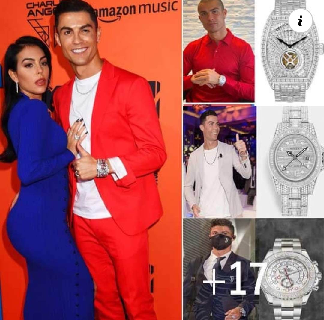 Billionaire Ronaldo’s luxury ‘diamond mιllιon-dollar watch’ collection