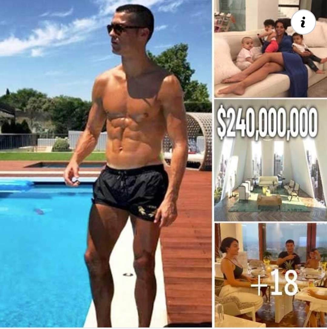 Inside Ronaldo’s £43m luxury mansion you can only wish for