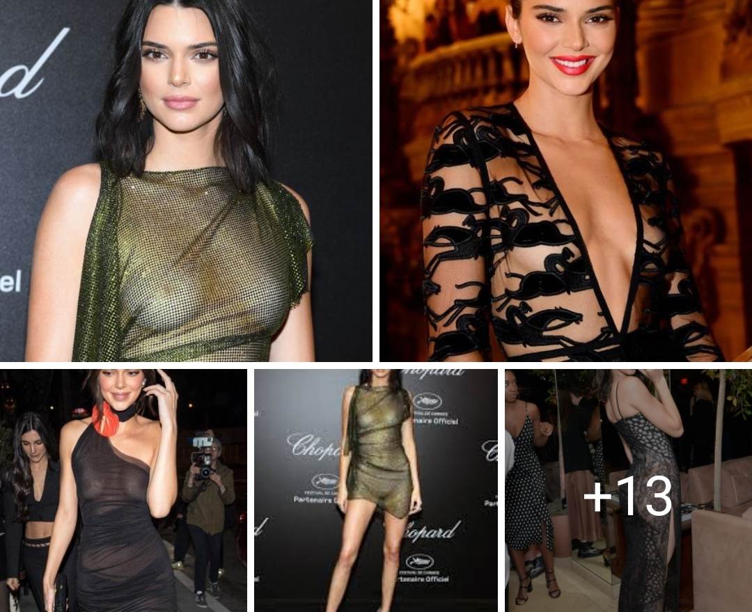 Kendall Jenner goes all out in barely there dress on her birthday with Kylie Jenner suffers wardrobe malfunction.